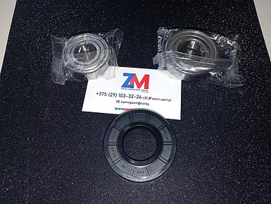Комплект подшипников стиральной машины Samsung 30x60.55x10/12, 6205, 6204 SKF + смазка