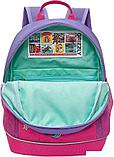 Школьный рюкзак Grizzly RG-463-10 (фиолетовый/розовый), фото 3