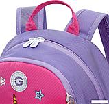 Школьный рюкзак Grizzly RG-463-10 (фиолетовый/розовый), фото 9