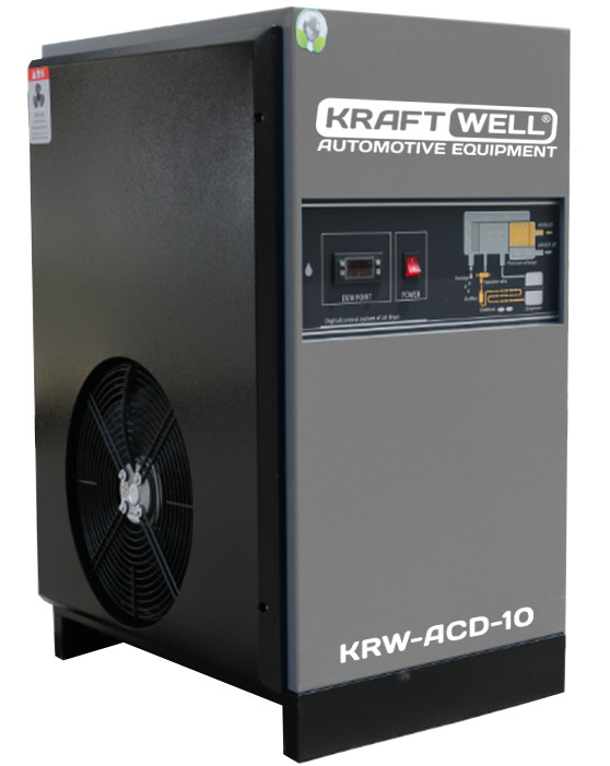 KraftWell KRW-ACD-10 Осушитель рефрижераторный 1200 м3/мин, 16 бар, 0,35 кВт