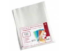 Папка-вкладыш Бюрократ СуперЛюкс -080GSLUX глянцевые А4+ 80мкм (упак.:100шт)