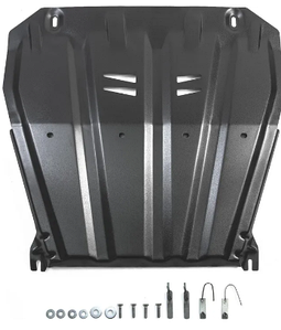 Защита АвтоБРОНЯ для картера и КПП Nissan X-Trail T31 2007-2015. Артикул 111.04158.1