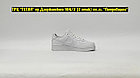 Кроссовки Nike Air Force 1 All White Low, фото 5