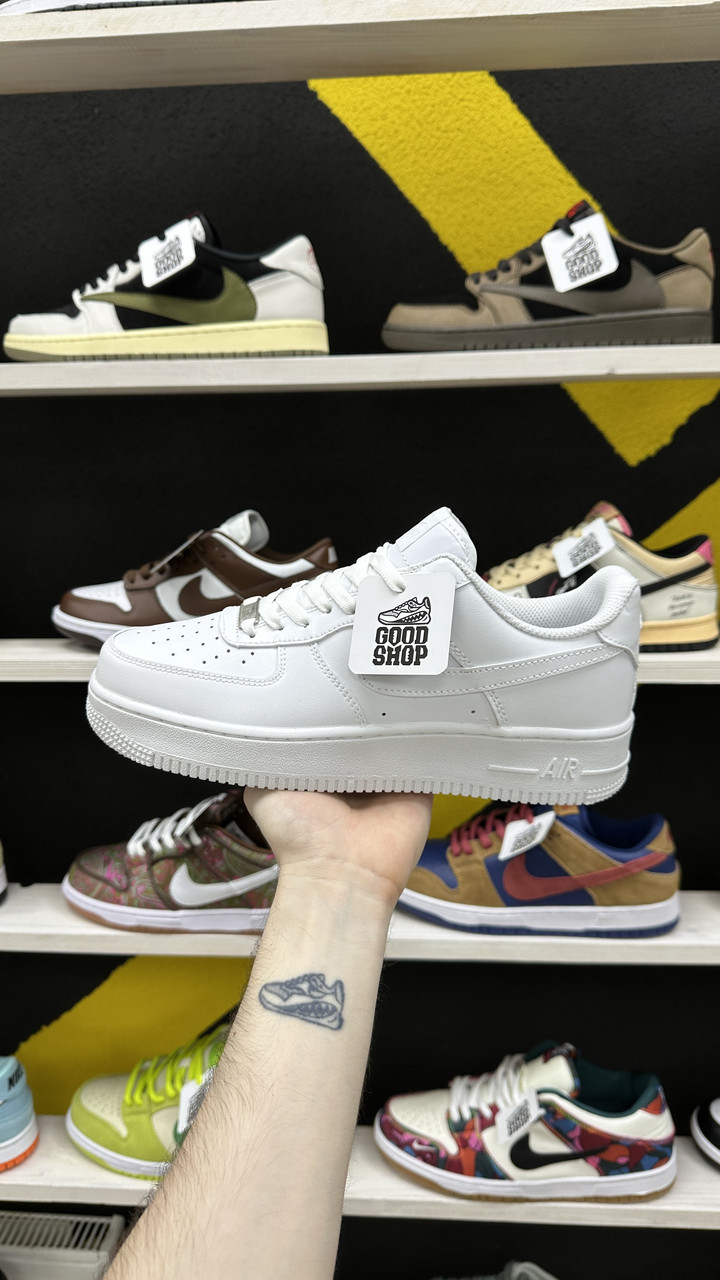Кроссовки Nike Air Force 1 All White Low