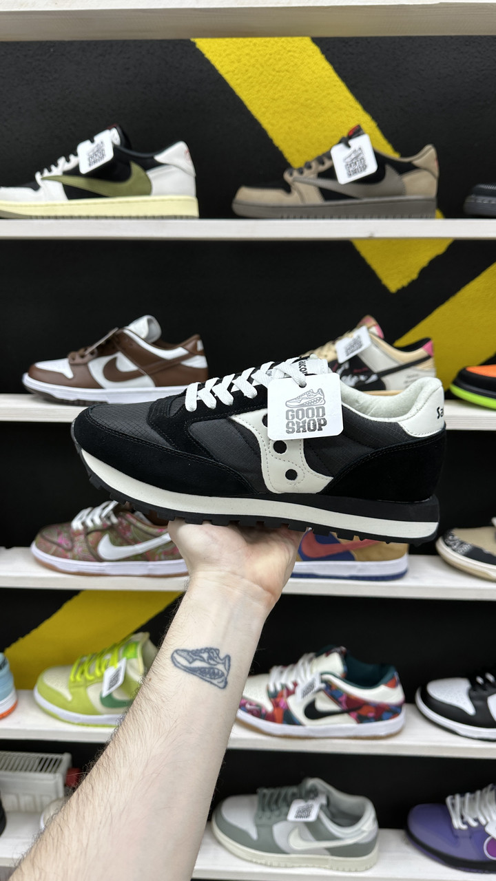 Кроссовки Saucony Jazz O Black White 2