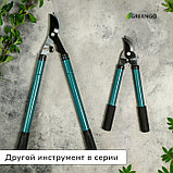 Сучкорез плоскостной, 14,6" (37 см), металлические ручки с поролоновыми накладками, Greengo, фото 7