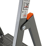 Стремянка Nika СМ6, широкие ступени, высота до рабочей площадки 1290 мм, 6 ступеней, фото 7