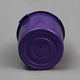 Бак хозяйственно - бытовой «Колор», 50 л, полипропилен, с крышкой, МИКС, фото 6