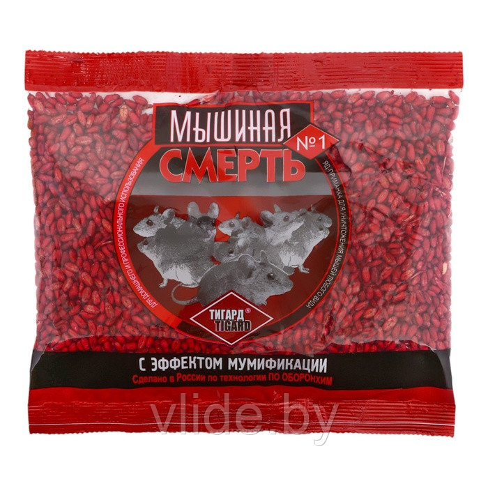 Гранулы от грызунов "Мышиная смерть № 1", пакет, 200 г