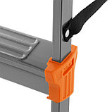 Стремянка Nika СМ7, металлическая, высота до рабочей площадки 1510 мм, 7 ступеней, фото 5