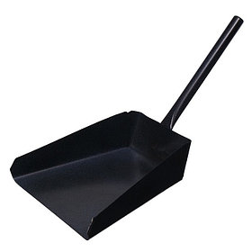 Совок хозяйственный, 17×17×6 см, металл, черенок 25 см, МИКС