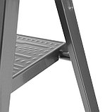 Стремянка Nika СМ8, широкие ступени, высота до рабочей площадки 1720 мм, 8 ступеней, фото 3