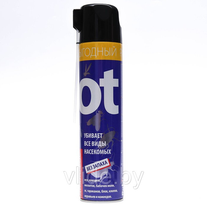 Аэрозоль от насекомых Rubit Дихлофос, без запаха 600 мл