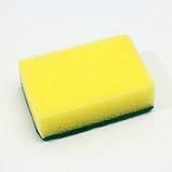 Дозатор для жидкого мыла с губкой и щеткой для посуды, черный,16×12×4 см, фото 10