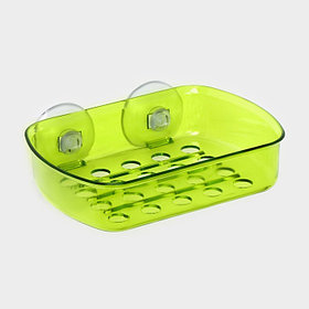 Мыльница на присосках Bath Collection, пластик, 13×10×3 см, МИКС