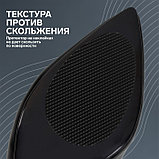 Накладки для обуви противоскользящие, с протектором, на клеевой основе, 9 см, пара, чёрные, фото 3