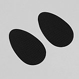 Накладки для обуви противоскользящие, с протектором, на клеевой основе, 9 см, пара, чёрные, фото 6