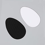 Накладки для обуви противоскользящие, с протектором, на клеевой основе, 9 см, пара, чёрные, фото 7