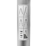 Стремянка-лестница телескопическая ТУНДРА, раскладная, алюминиевая, 2.5×2.5 м, фото 9