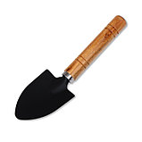 Набор садового инструмента, 3 предмета: рыхлитель, 2 совка, длина 20 см, деревянные МИКС ручки, Greengo, фото 2