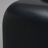 Бак для душа, 100 л, с крышкой, с резьбой под кран, чёрный, фото 4