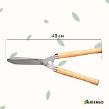 Кусторез, 19" (48 см), с деревянными ручками, Greengo, фото 4