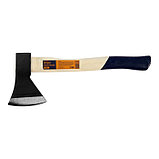 Топор кованый ТУНДРА, деревянное топорище 36 см, 600 г, фото 6