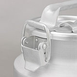 Бидон алюминиевый, 10 л, с крышкой, фото 3