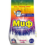 Стиральный порошок "Миф" 3 в 1 "Cвежий цвет", автомат, 6 кг, фото 2