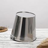 Подойник, 12 л, нержавеющая сталь, ГОСТ, фото 3