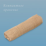 Мешок джутовый, 50×80 см, плотность 26×26 нитей, без завязок, Greengo, фото 6