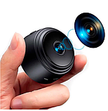 Беспроводная мини IP-камера наблюдения Видеоняня HD Battery IP Camera A9, фото 8