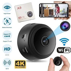 Беспроводная мини IP-камера наблюдения Видеоняня HD Battery IP Camera A9