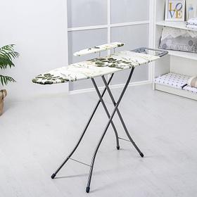 Доска гладильная Nika «Белль Классик 2», 122×34 см, два положения высоты 70, 80 см, европодставка, МИКС