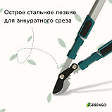 Сучкорез профессиональный, 26.4−37" (67.5−94 см), телескопический, с пластиковыми ручками, МИКС, Greengo, фото 2