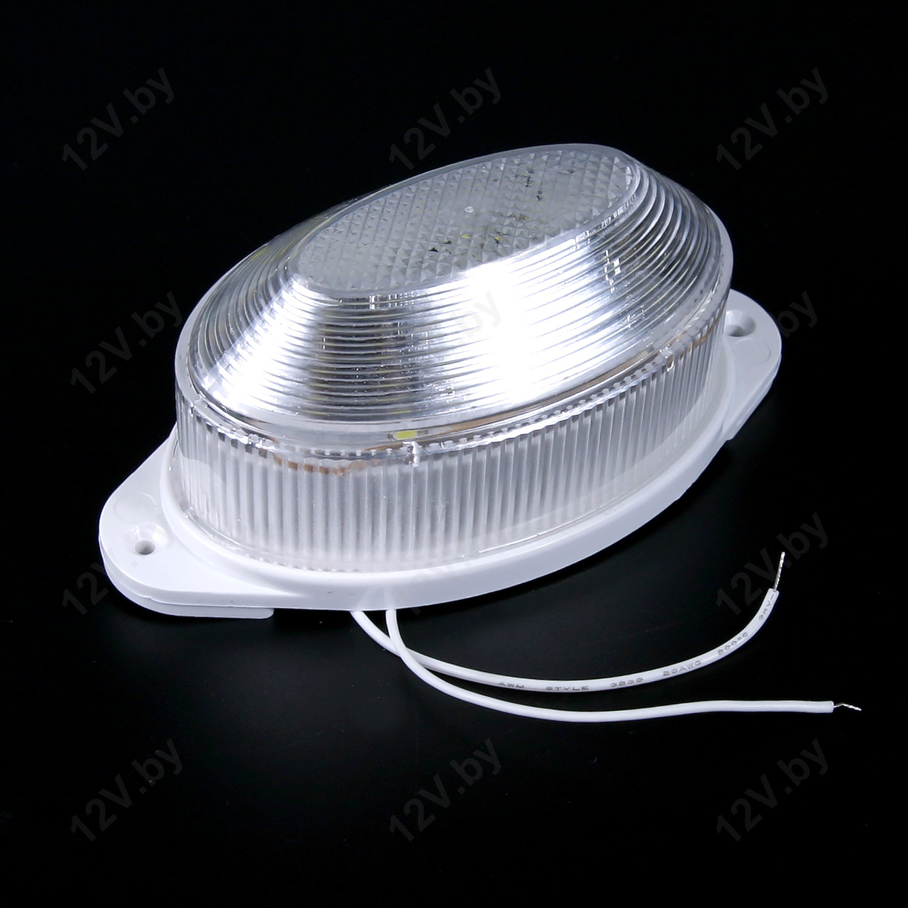 Строб лампа накладная 30 LED, 3W, белый