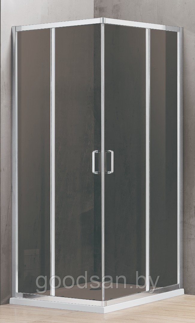 Душевое ограждение Гласс лайн виеркант-100 /Glass line viercant-100 тон