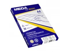 Этикетки самокл. ProMEGA Label BASIC 64,6х33,8 мм /24 шт. на листА4 (100листов), арт.891154