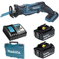Сабельная пила аккумуляторная Makita DJR185RME (2 АКБ 4 Ач, кейс)