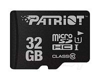 Карта памяти MicroSDHC 32Gb Patriot LX (PSF32GMDC10), класс 10 556991