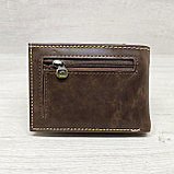 Кошелёк портмоне на магнитах коричневый L570-206 brown, фото 3