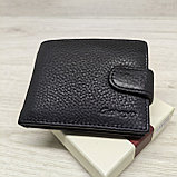 Компактный кошелёк портмоне чёрный L532-207, фото 2