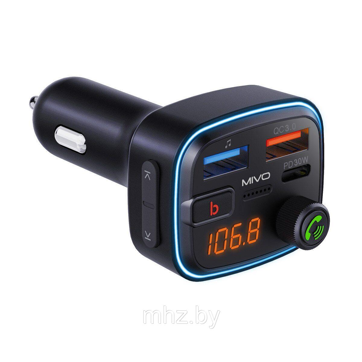 Автомобильный FM- модулятор с Bluetooth Mivo MF-07
