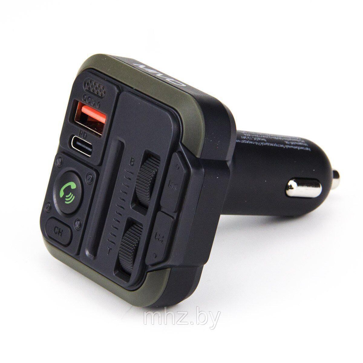 Автомобильный FM- модулятор с Bluetooth Mivo MF-06 / 38 Вт / QC 3.0