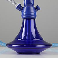 Кальян «Джексон» 37 см, синий, фото 3