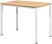 Кухонный стол Millwood Сеул Л 100x60x75 (дуб золотой Craft/металл белый)