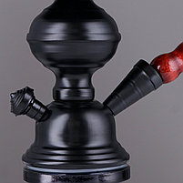 Кальян в сборе для курения комплект «Тунч», 25 см, 1 трубка, черный, фото 3