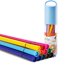 Фломастеры DELI ColoRun 12 цветов в тубе (цена с НДС)