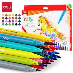 Фломастеры DELI Сolor Emotion 24 цвета (цена с НДС)