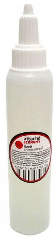 Клей силикатный Attache, 110г .ЦЕНА БЕЗ НДС.